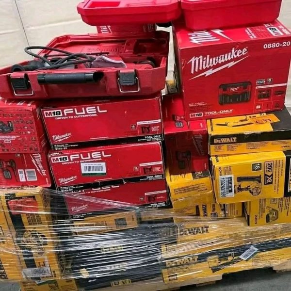 Milwaukee & dewalt tool pallets-bulk liquidation sales