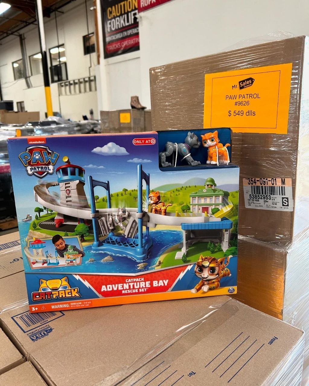 photo_5863778228160808579_y.jpg Paw patrol chase toy set-bulk liquidation sales - Image 1